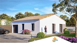 maison neuve à la vente -   86360  MONTAMISE, surface 64 m2 vente maison neuve - UBI473094773
